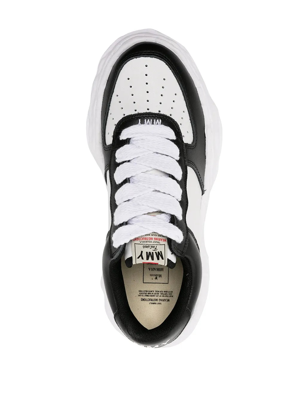 Maison MIHARA YASUHIRO Wayne Two-Tone Leather