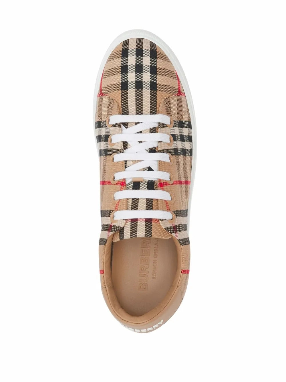 Burberry Vintage Check Lace-Up