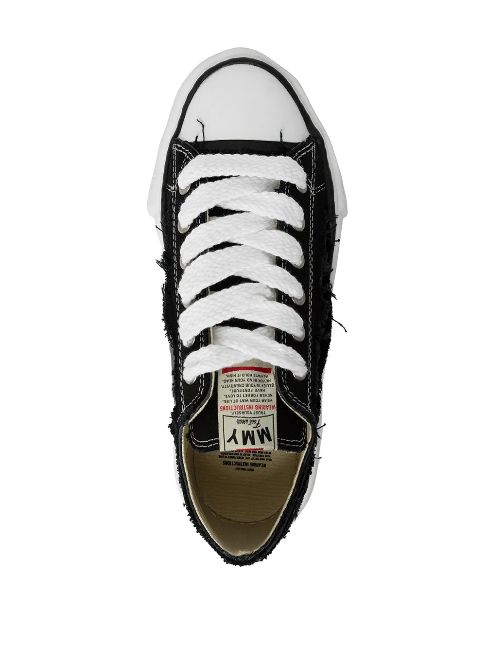 Maison MIHARA YASUHIRO Peterson Low Distressed Canvas