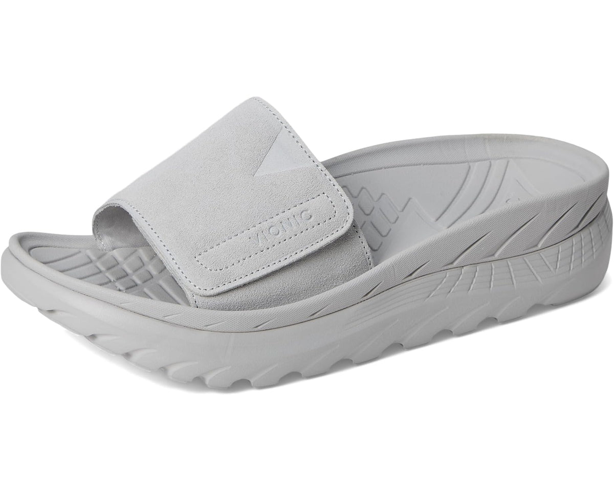 Unisex VIONIC Rejuvenate Recovery Sandals Vapor Grey Suede