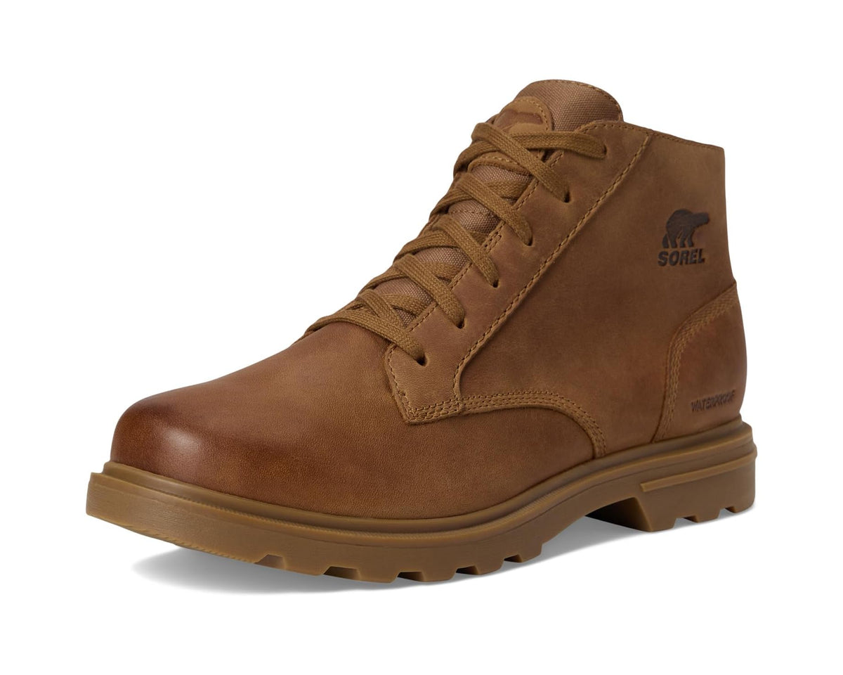 Men's SOREL Cyprus Boot Waterproof Velvet Tan/Gum 10