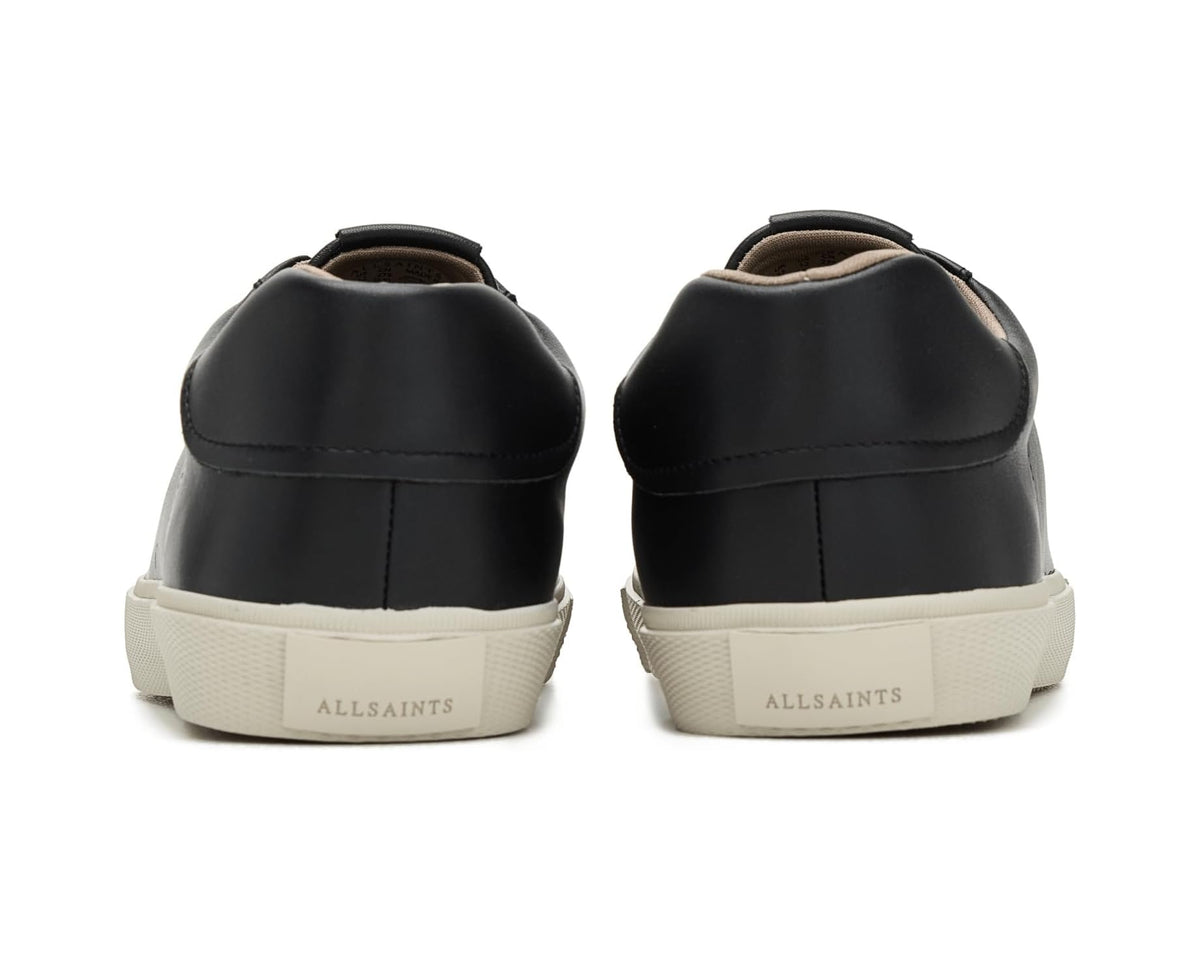 Men's AllSaints Underground Leather Low Top Black 1