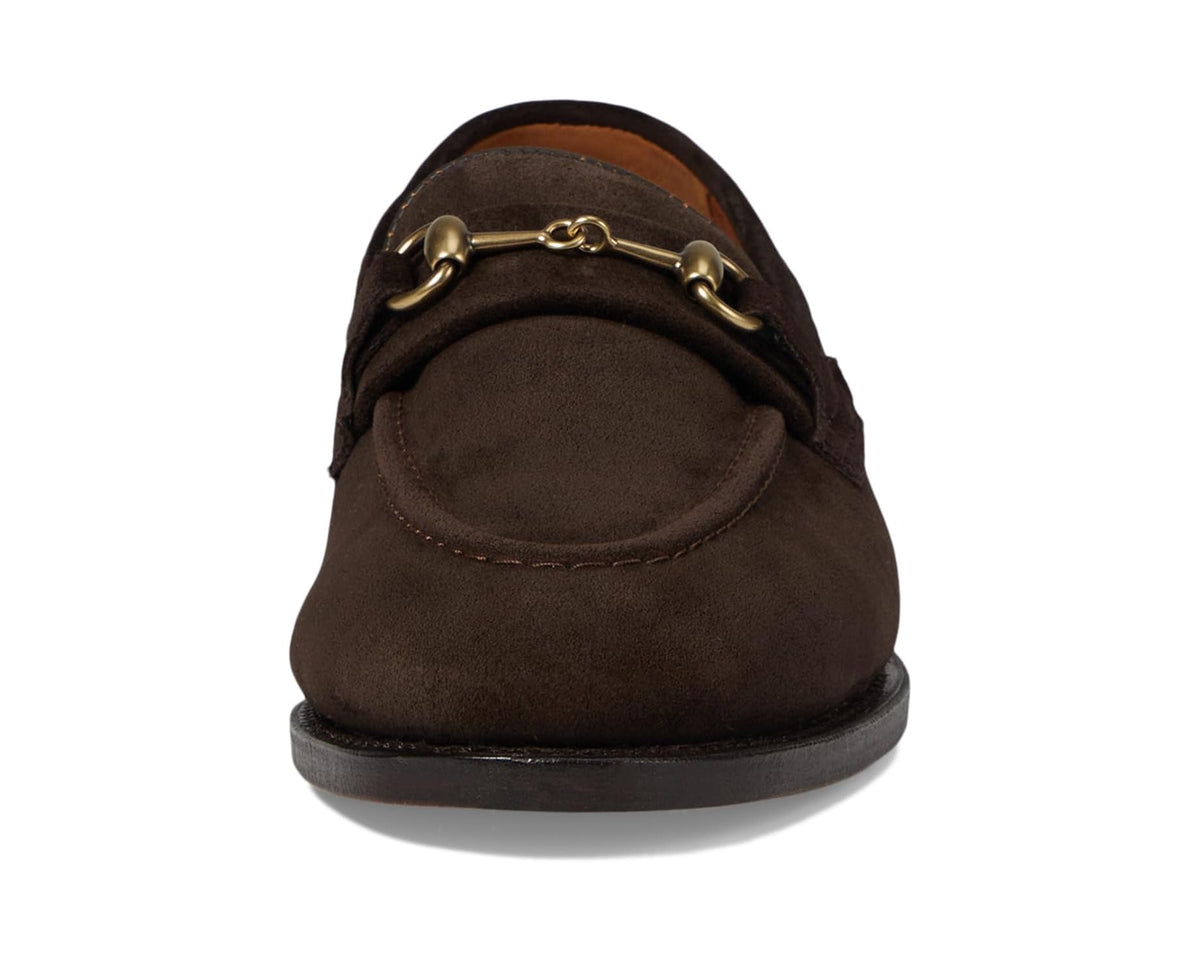 Men's Allen Edmonds Randolphbit Penny Loafers Chocolate Suede