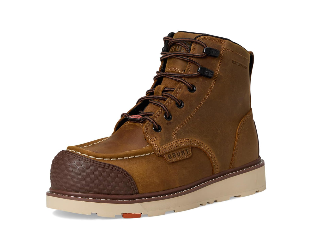 Men's BRUNT The Marin BRUNT Toe Comp Toe Brown