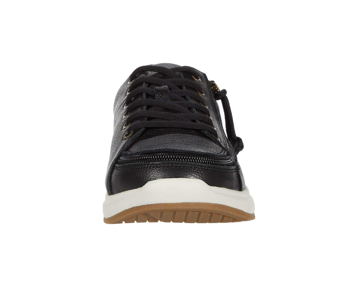 Men's BILLY Footwear Comfort Leather Lo Black/White