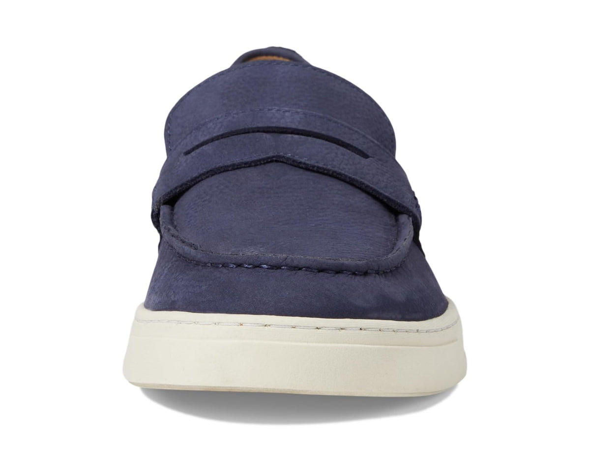 Men's VIONIC Thompson Slip-ons Navy Blue Leather