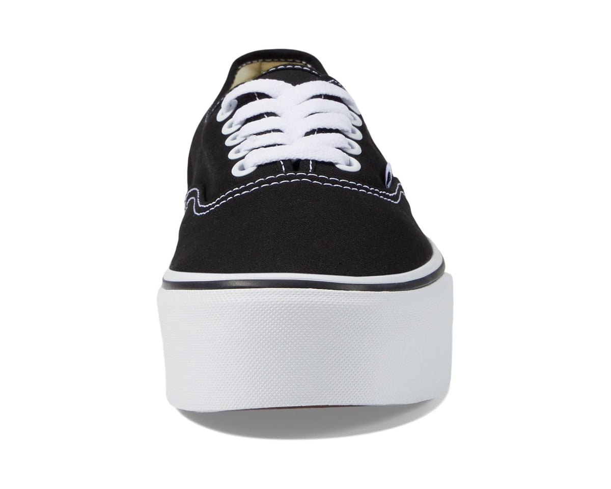 Unisex Vans Authentic Stackform Canvas Black/True White