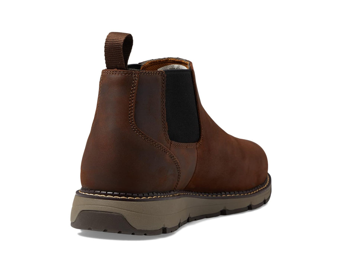 Men's Carhartt Millbrook 4 Romeo Steel Toe Wedge Work Boots Brown Oil Tanned