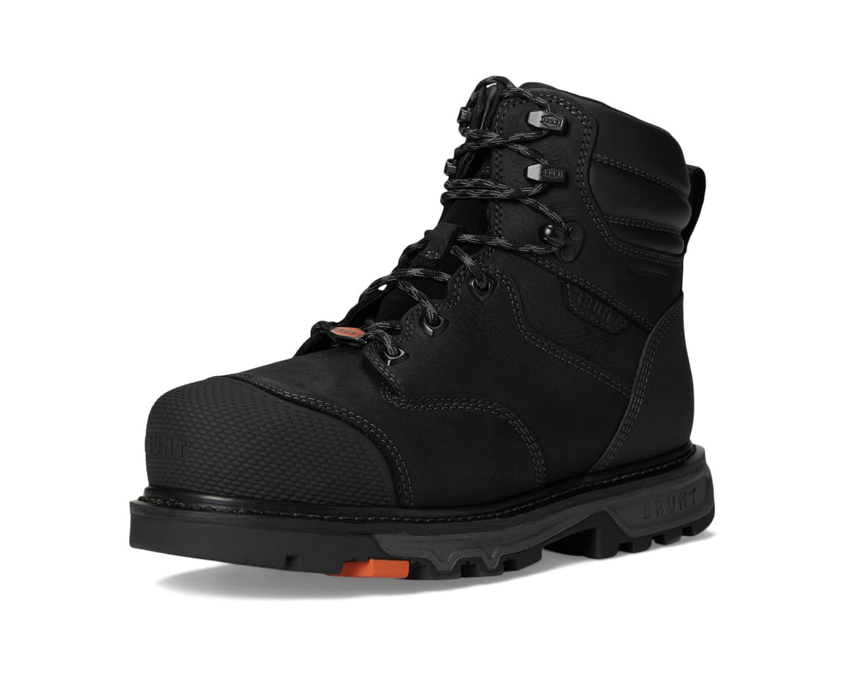 Men's BRUNT The Mulder 6 Welted Comp Toe Black
