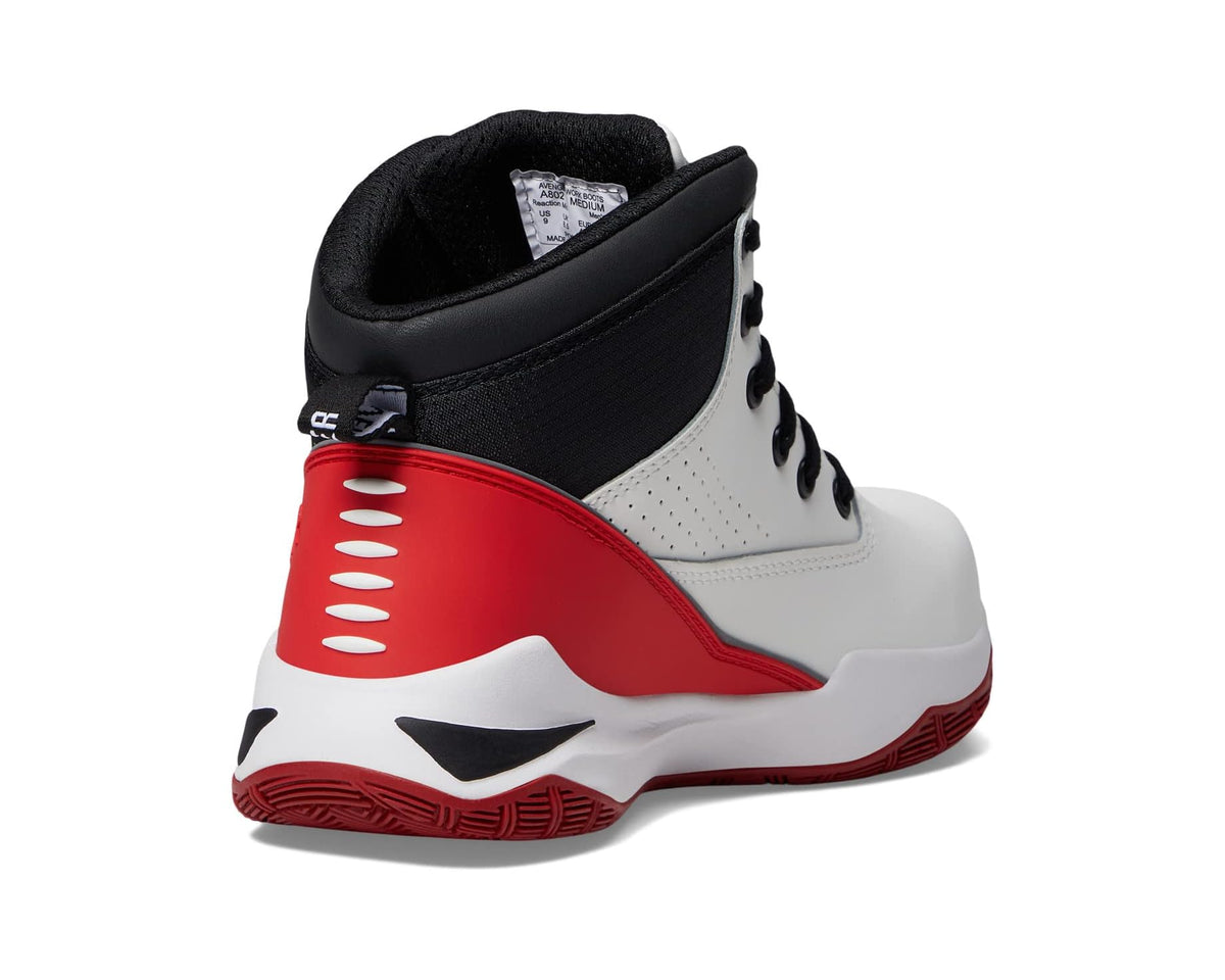 Men's Avenger Work Boots Reaction Mid White/Red