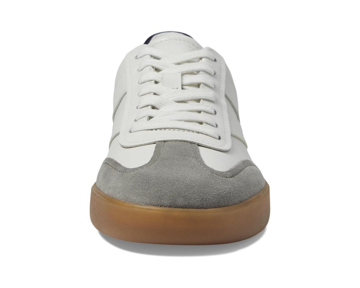 Men's Vince Oasis-M Lace-Up Retro Sneakers Chalk White Leather