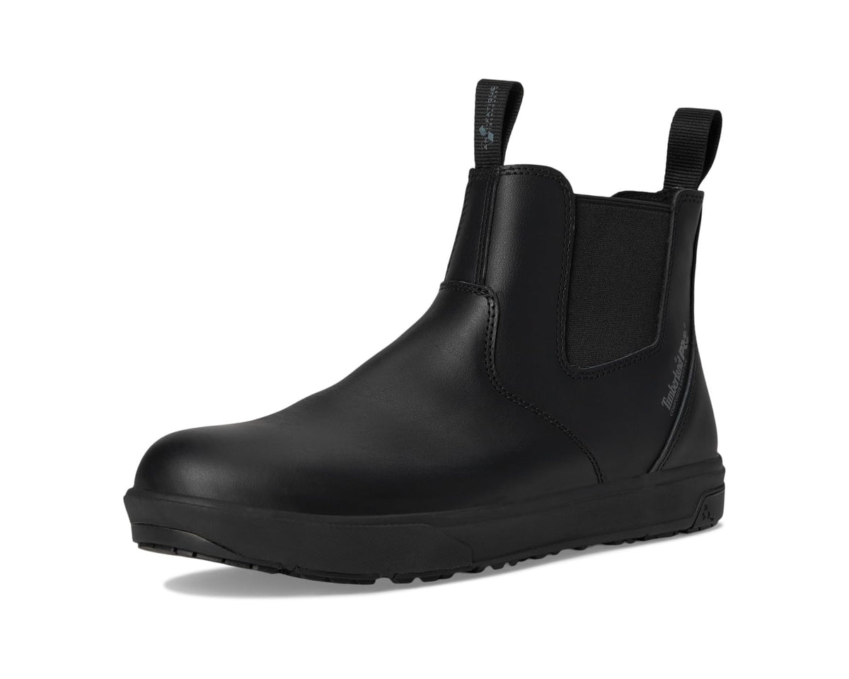 Men's Timberland PRO Berkley Chelsea Composite Safety Toe Static Dissipative Black