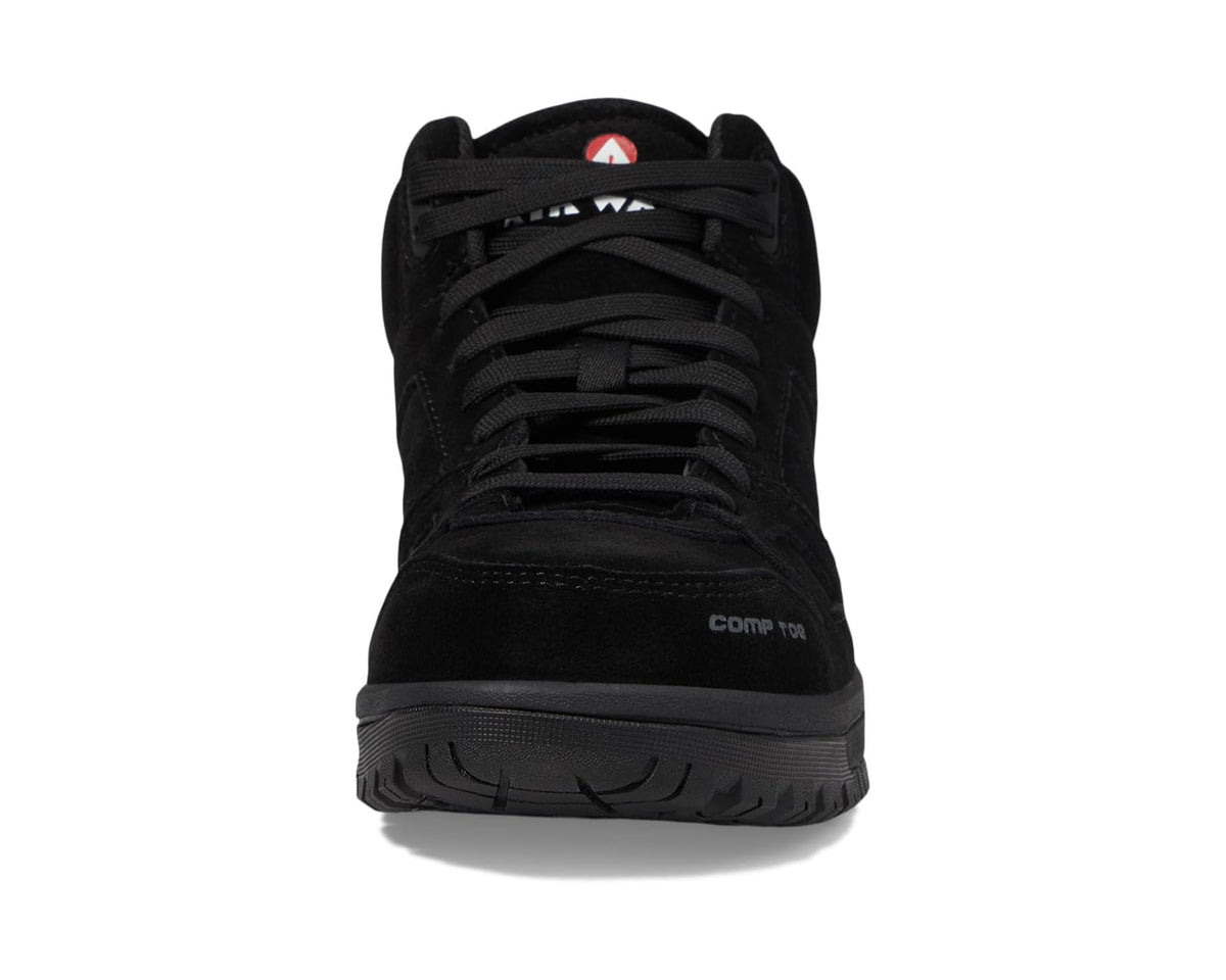 Men's Airwalk Work Mongo Mid Comp Toe EH SR Black