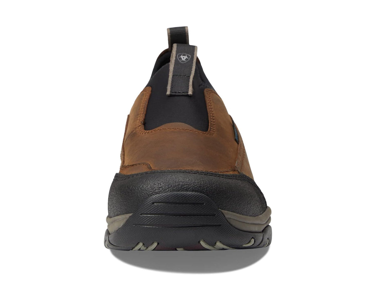 Men's Ariat Terrain Ease Waterproof Oily Distressed Brown
