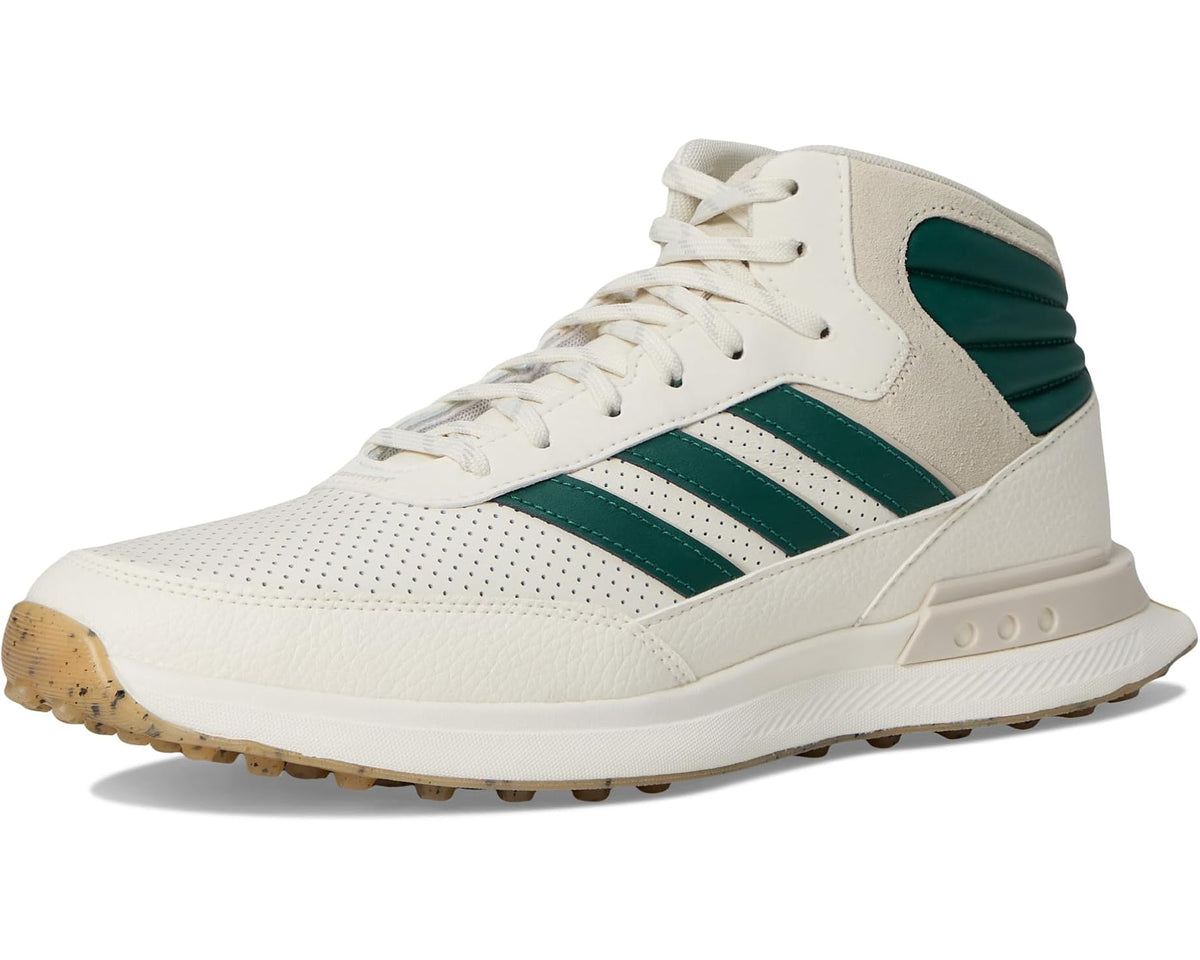 Unisex adidas Golf S2G Mid Spikeless Golf Shoes Off White/Collegiate Green/Alumina