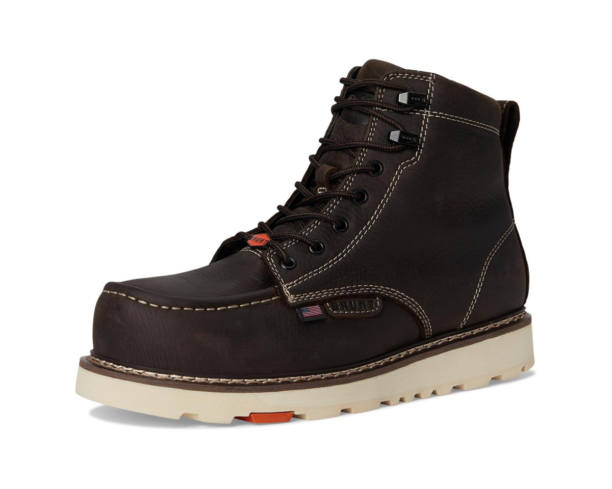 Men's BRUNT The Marin 6 USA Welted Comp Toe Brown