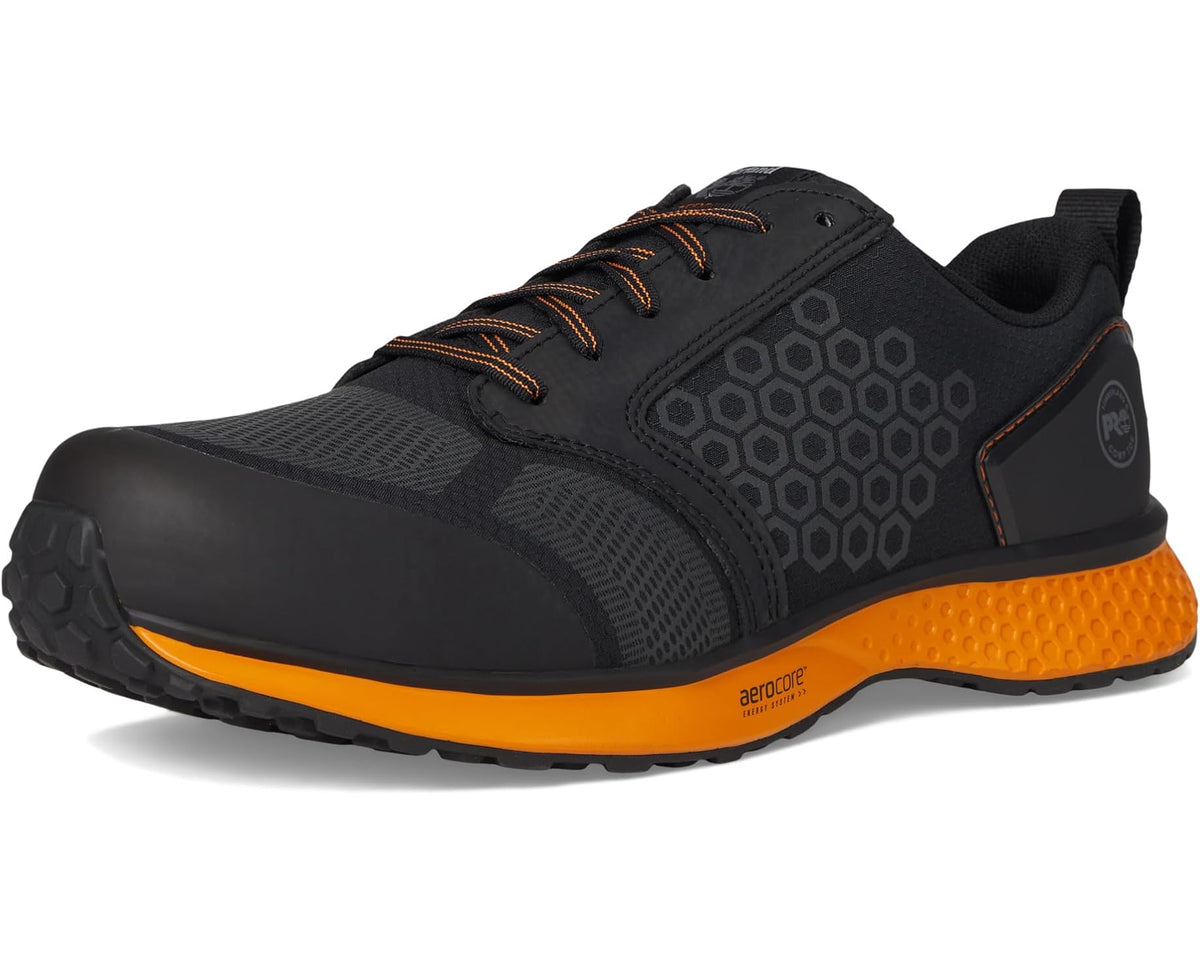 Men's Timberland PRO Reaxion Composite Safety Toe Black/Orange-2024 New