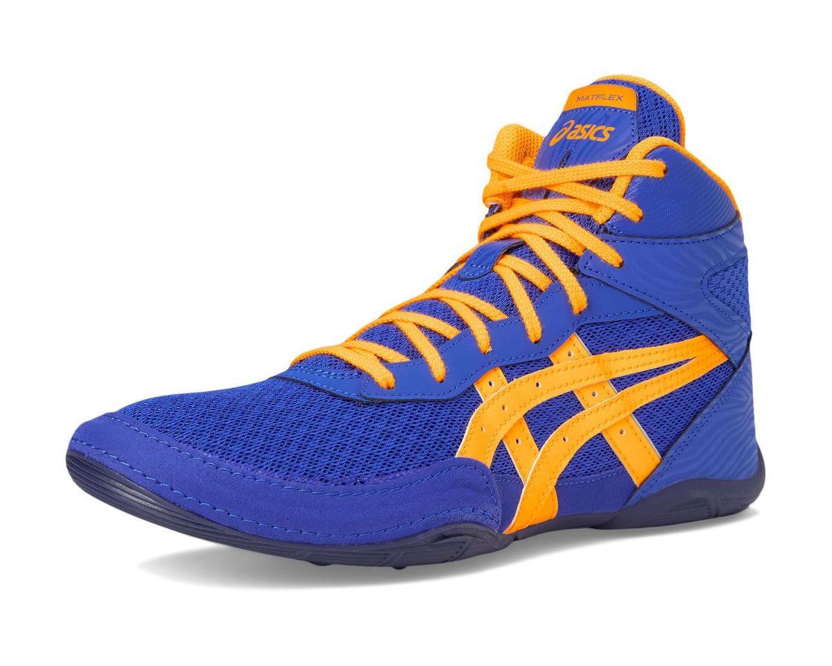 Men's ASICS Matflex 7 Dark Cobalt/Orange Pop