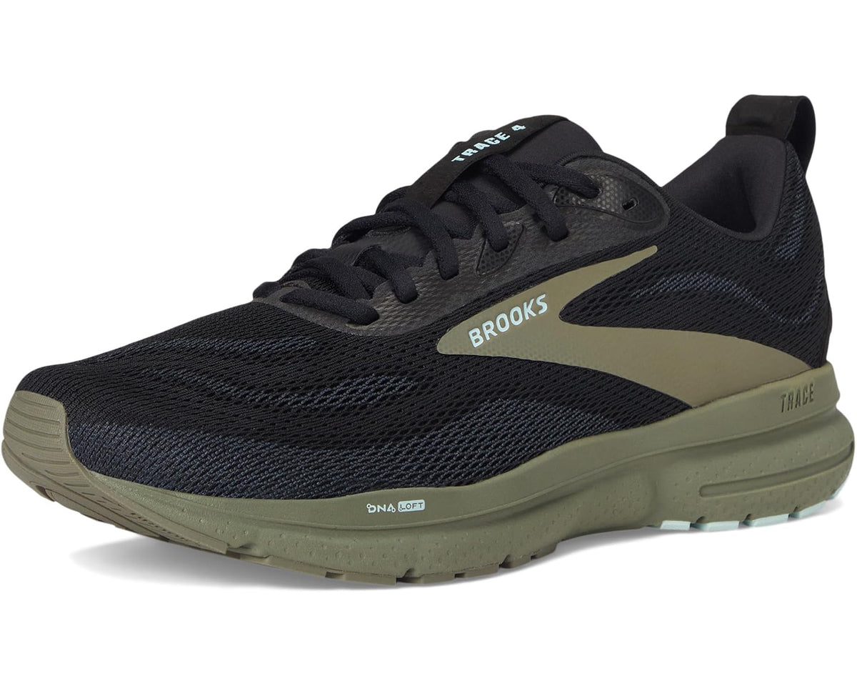 Men's Brooks Trace 4 Black/Ebony/Dusty Olive