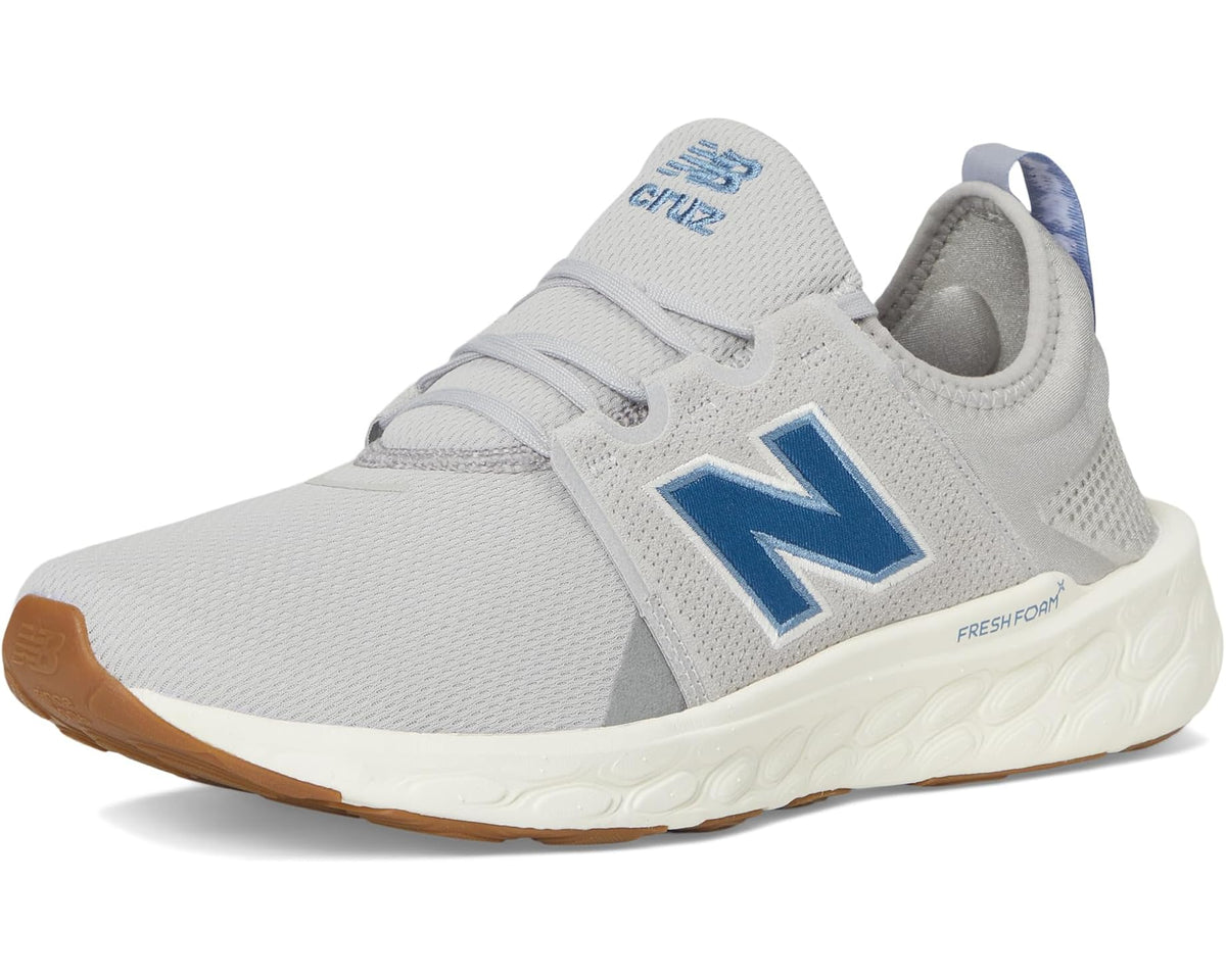 Men's New Balance Fresh Foam X Cruz v3 Raincloud/Shoreline Blue/Sea Salt