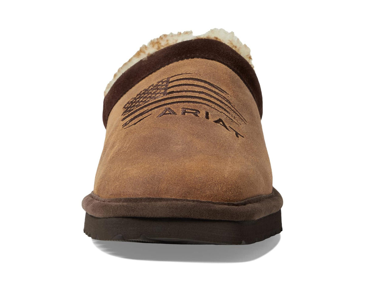 Men's Ariat Patriot Slipper Oiled Suede