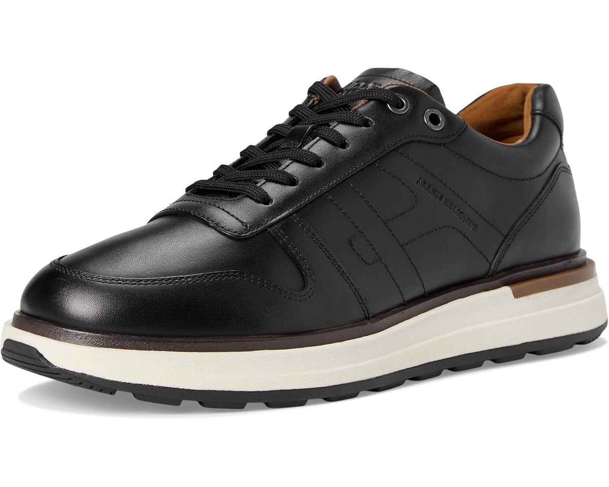 Men's Allen Edmonds Elliot Lace-Up Shoes Black Leather