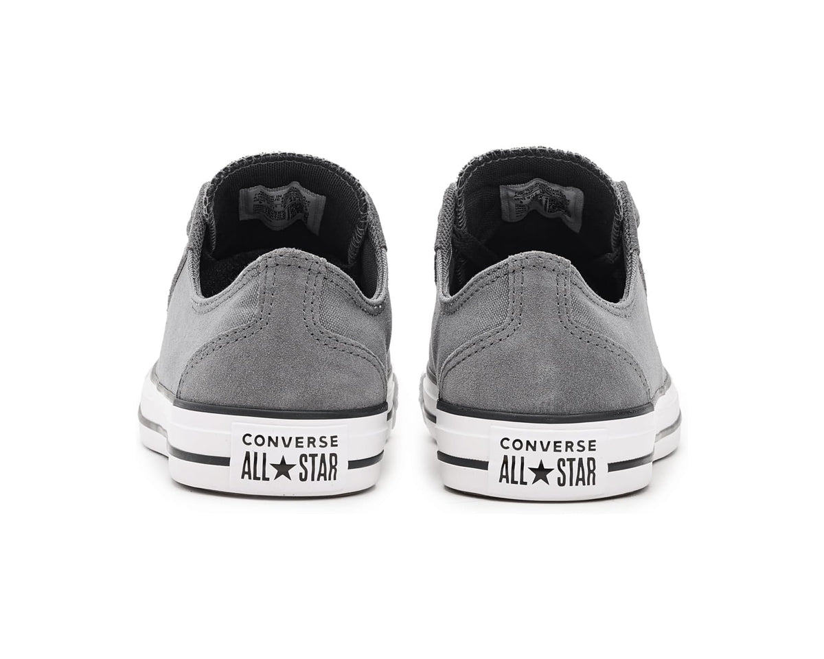 Unisex Converse Chuck Taylor All Star Canvas & Suede Low Top Darker Grey/Dark Matter/White