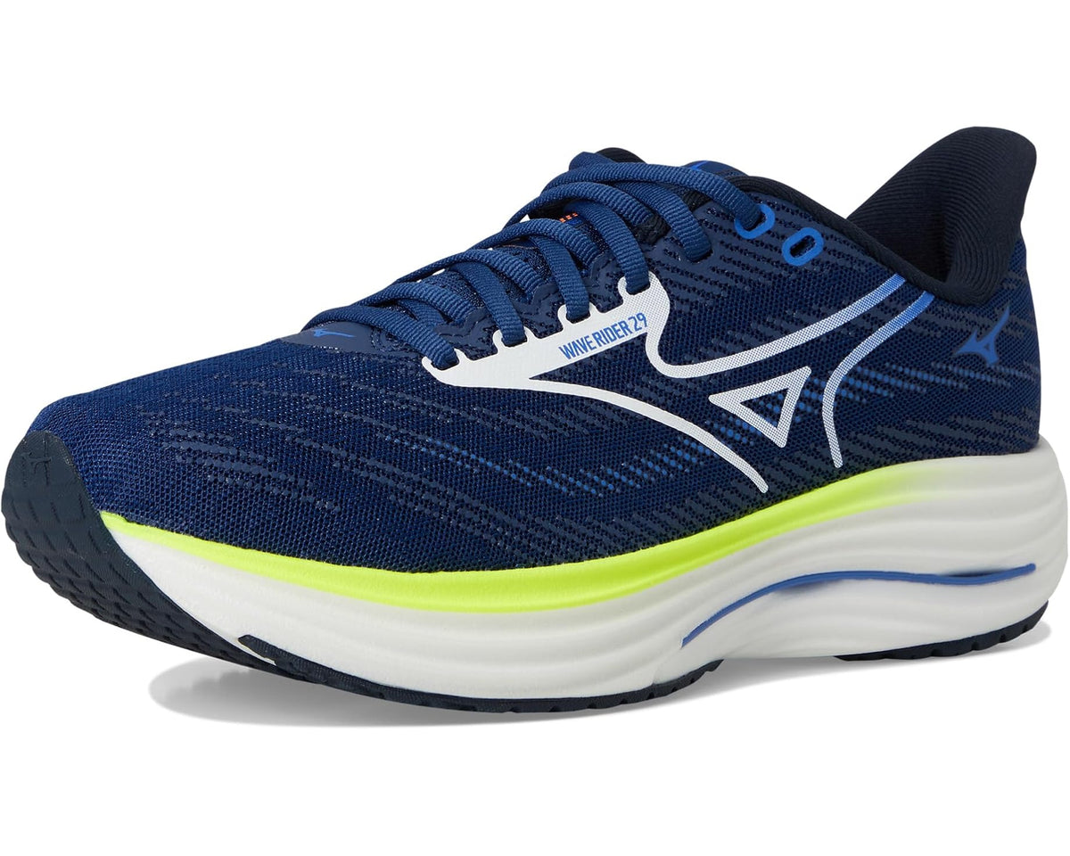 Men's Mizuno Wave Rider 29 Estate Blue/White