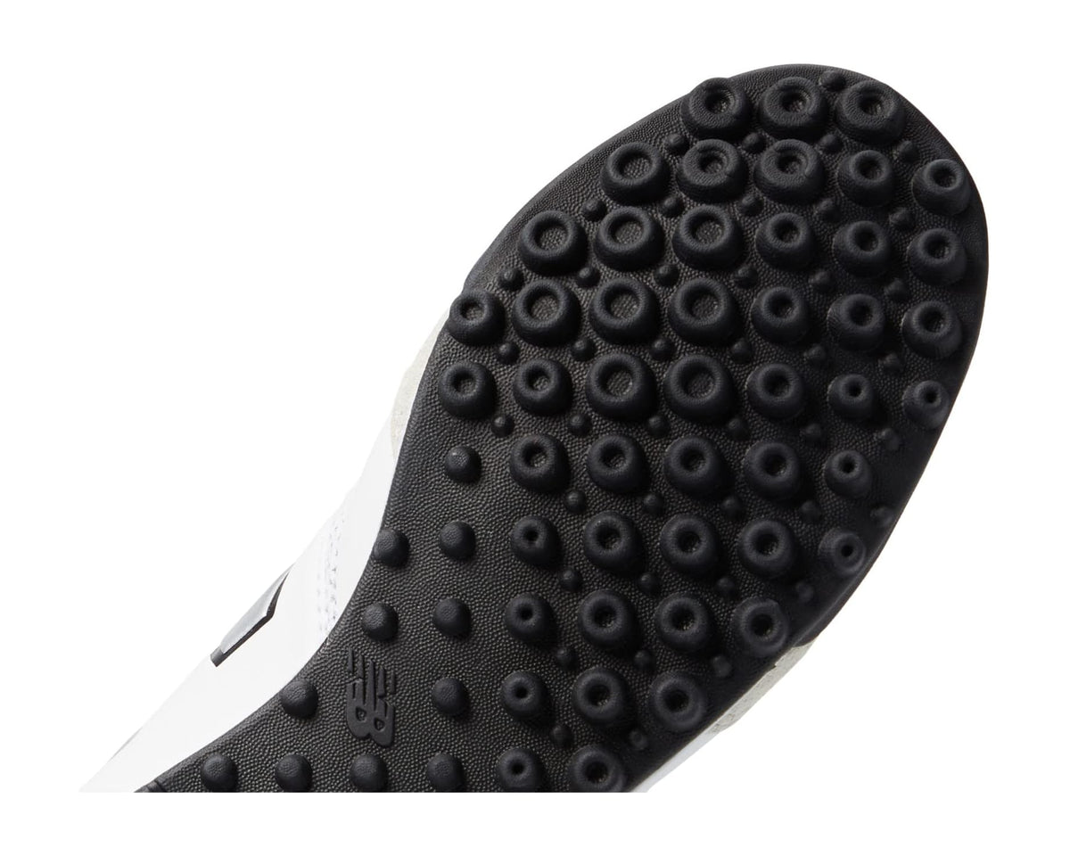 Men's New Balance 442V2 TF soccer cleats, black rubber outsole with stud pattern