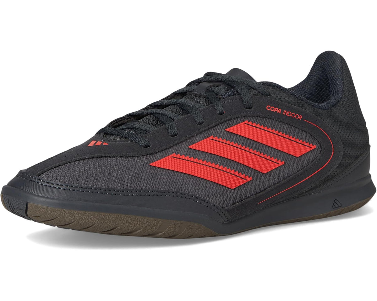Unisex adidas Copa Club Indoor Soccer Cleats Carbon/Lucid Red/Grey Strata
