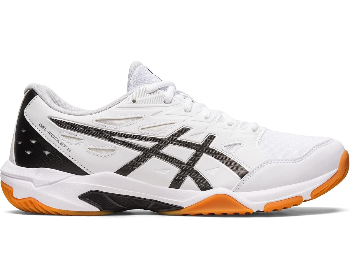 Men's ASICS GEL-Rocket Volleyball Shoe White/Pure Silver