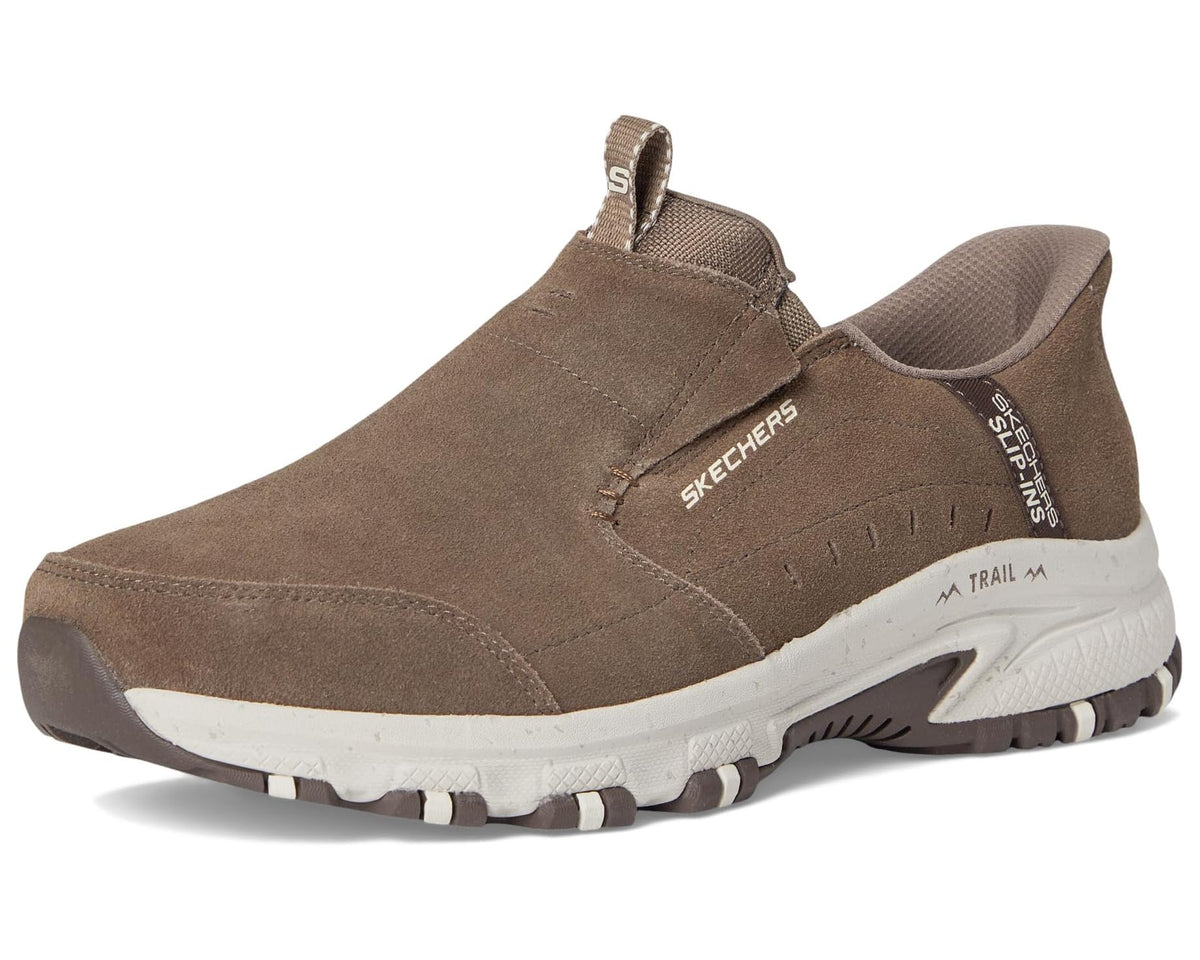 Men's SKECHERS Hillcrest Cedar Root Hands Free Slip-in Dark Taupe