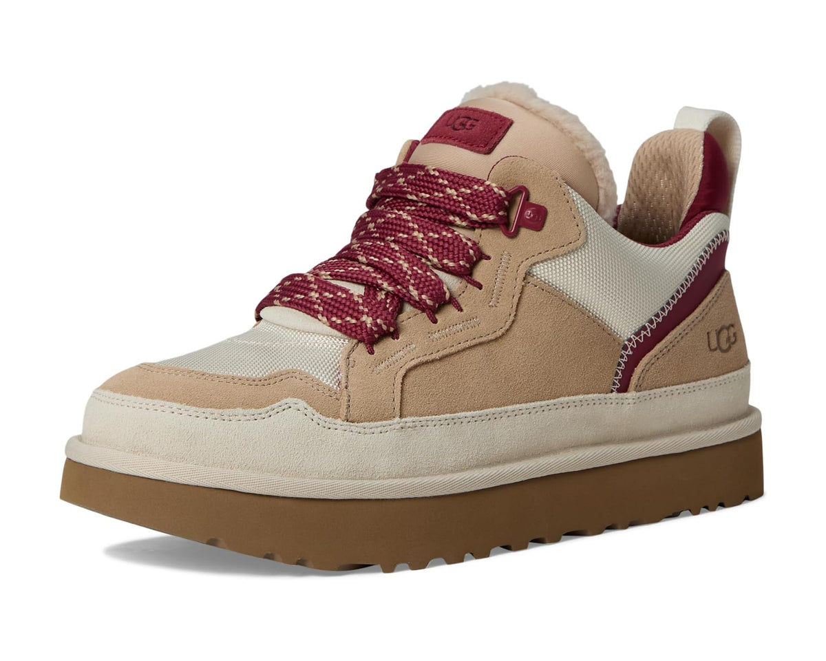 Men's UGG Lowmel Driftwood/Biking Red