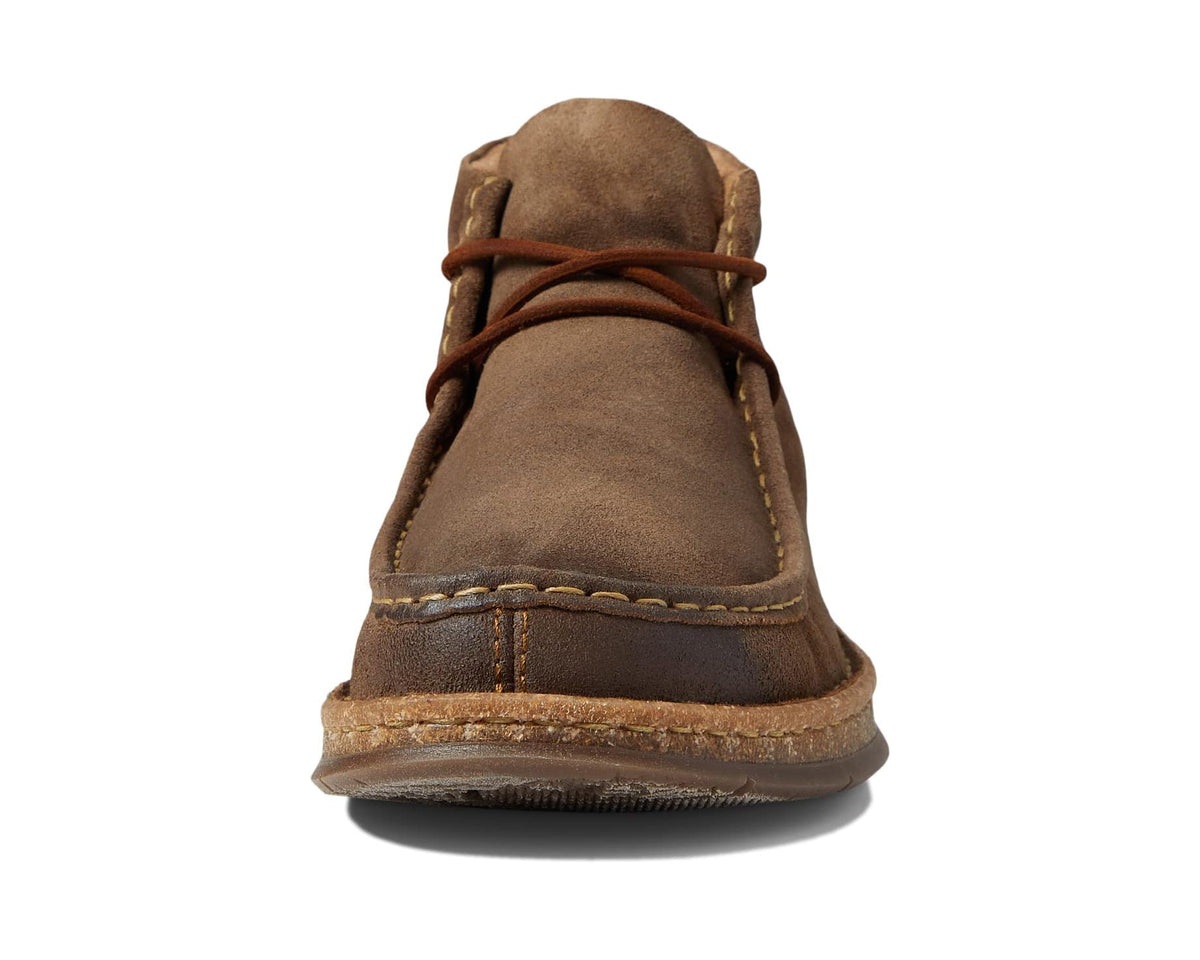 Men's Born Brock Taupe Distressed Leather