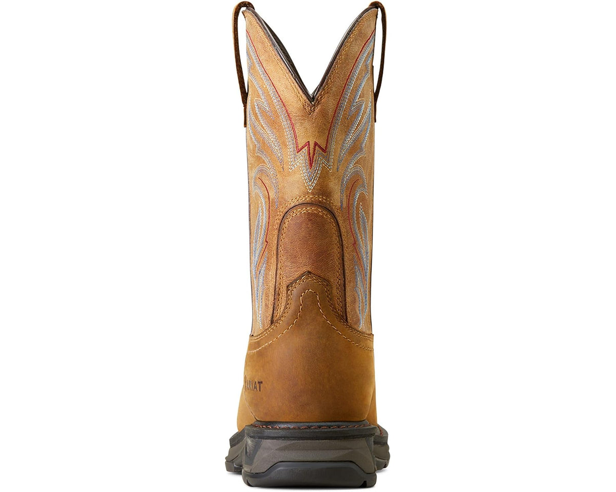 Men's Ariat WorkHog XT Waterproof Work Boots Distressed Brown