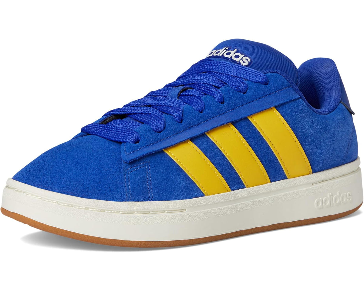 Men's adidas Grand Court Alpha 00s Semi Lucid Blue/Utility Yellow/Off-White