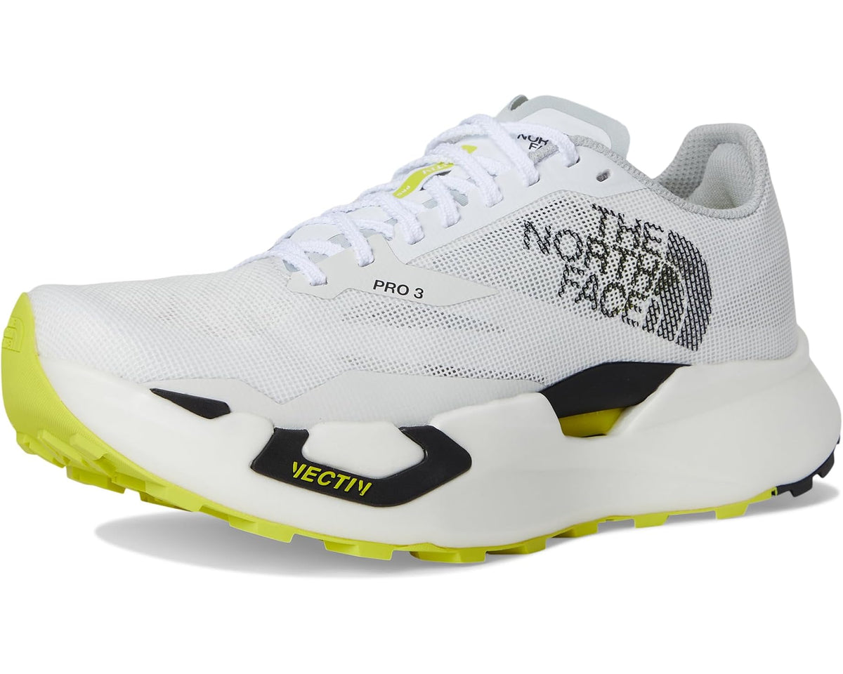 Men's The North Face Summit VECTIV Pro 3 White Ash/Sulphur Spring Green