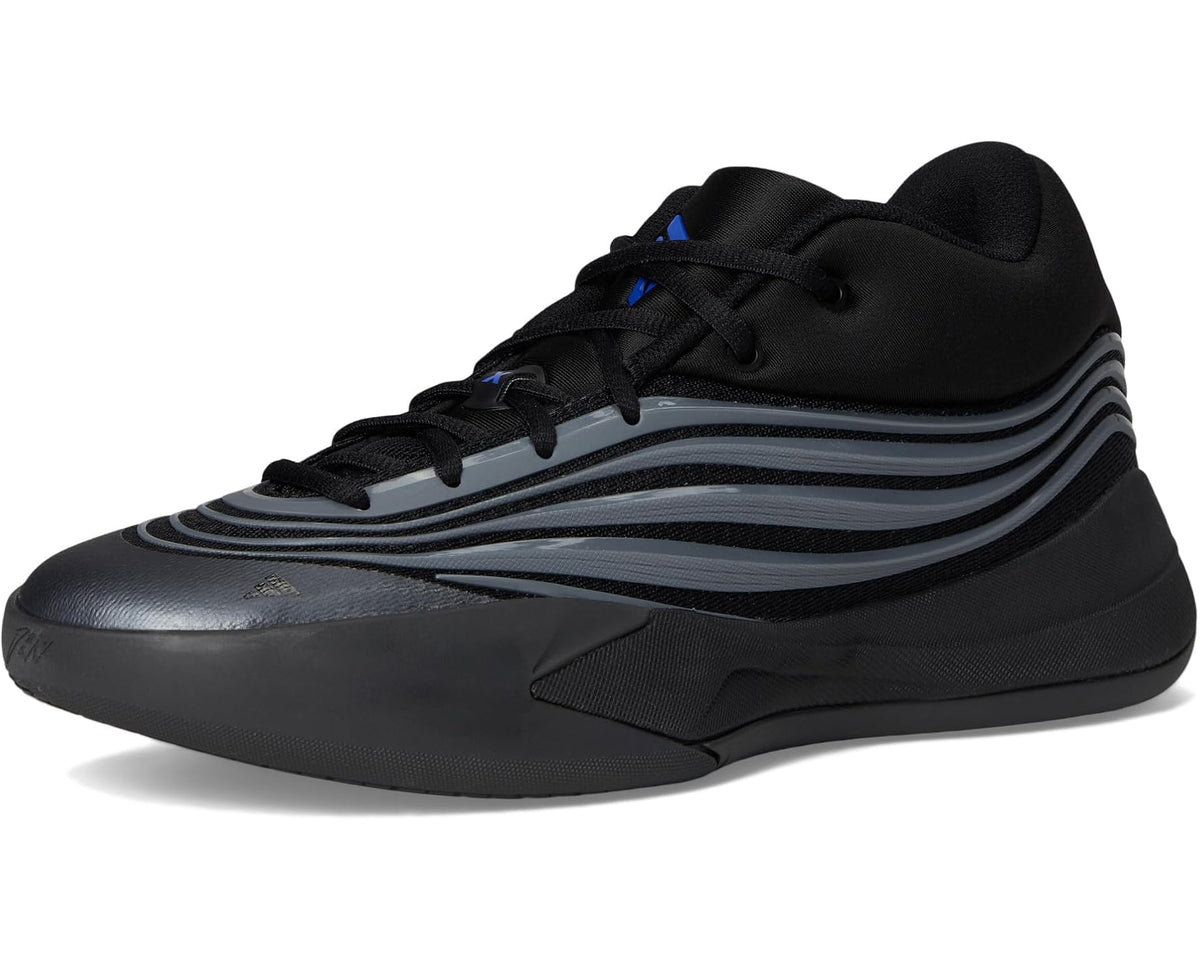 Unisex adidas Dame X Basketball Shoes Black/Iron Metallic/Lucid Blue
