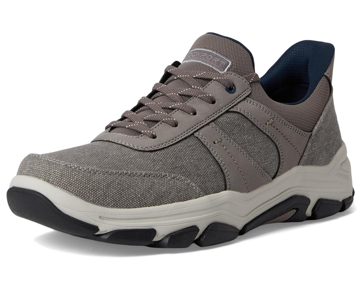 Men's Rockport Rhett Grey Canvas
