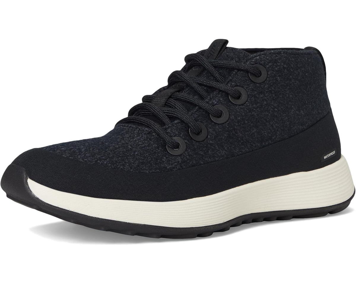 Men's Allbirds Wool Runner NZ Mid Waterproof Natural Black (Natural White)