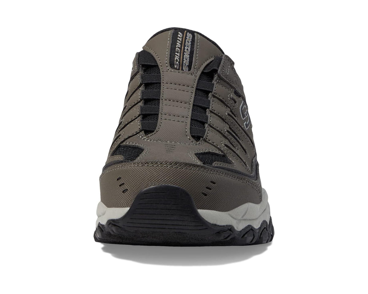 Men's SKECHERS Afterburn M. Fit Ridgeburn Hands Free Slip-Ins Brown
