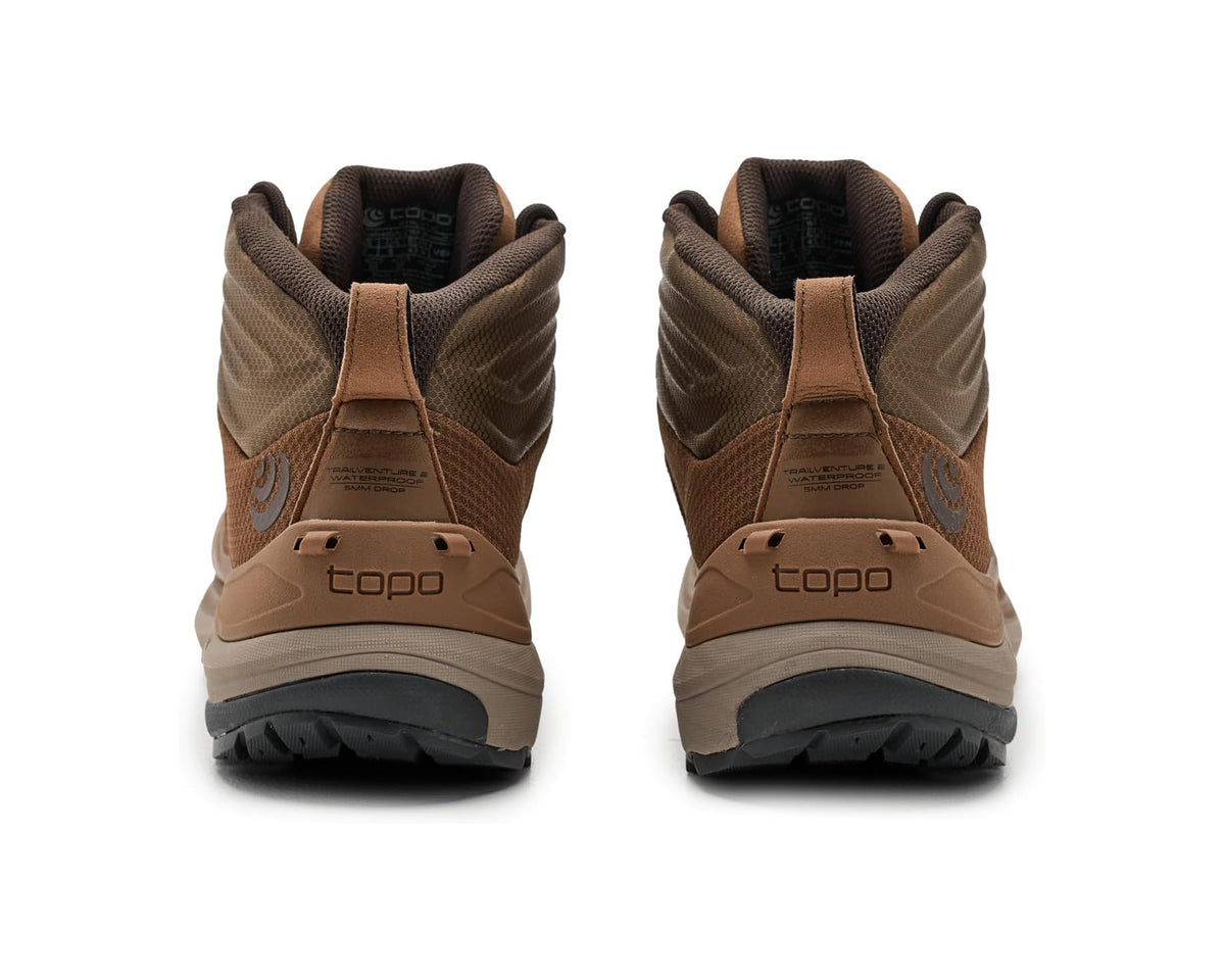 Men's Topo Athletic Trailventure 2 WP Brown/Tan