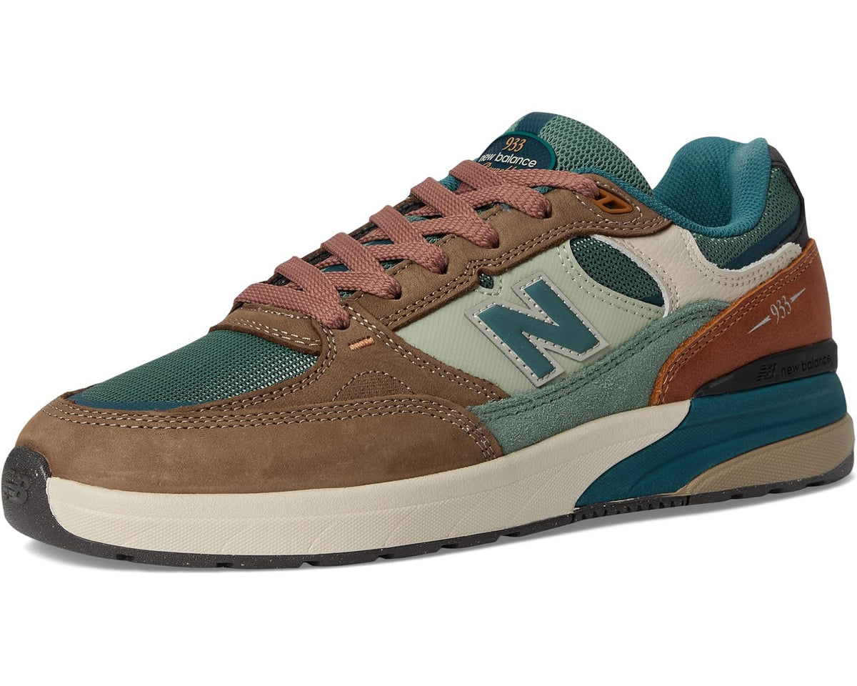 Unisex New Balance Numeric 933 Andrew Reynolds Tan/Teal