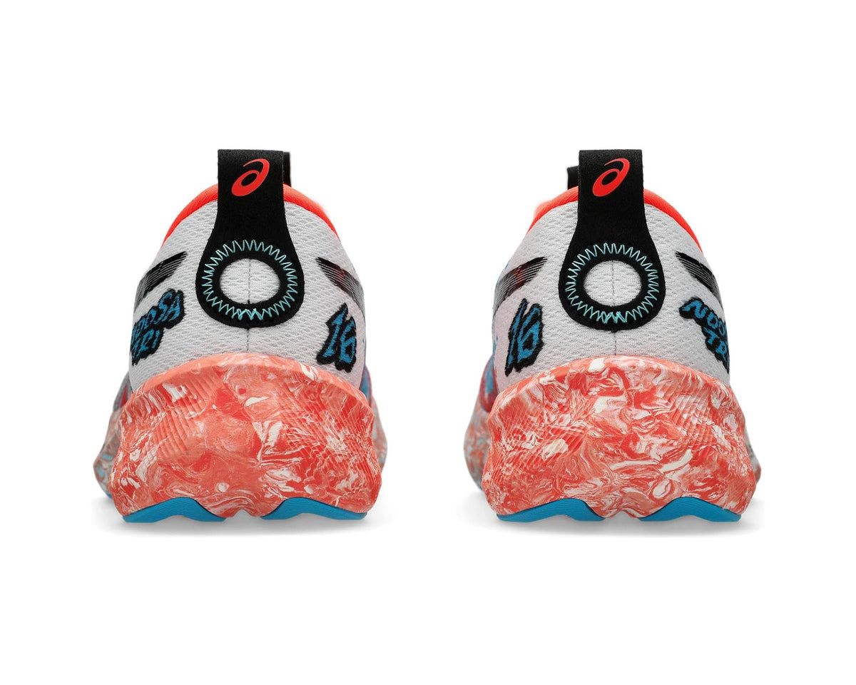 Men's ASICS Noosa Tri 16 White/Sunrise Red