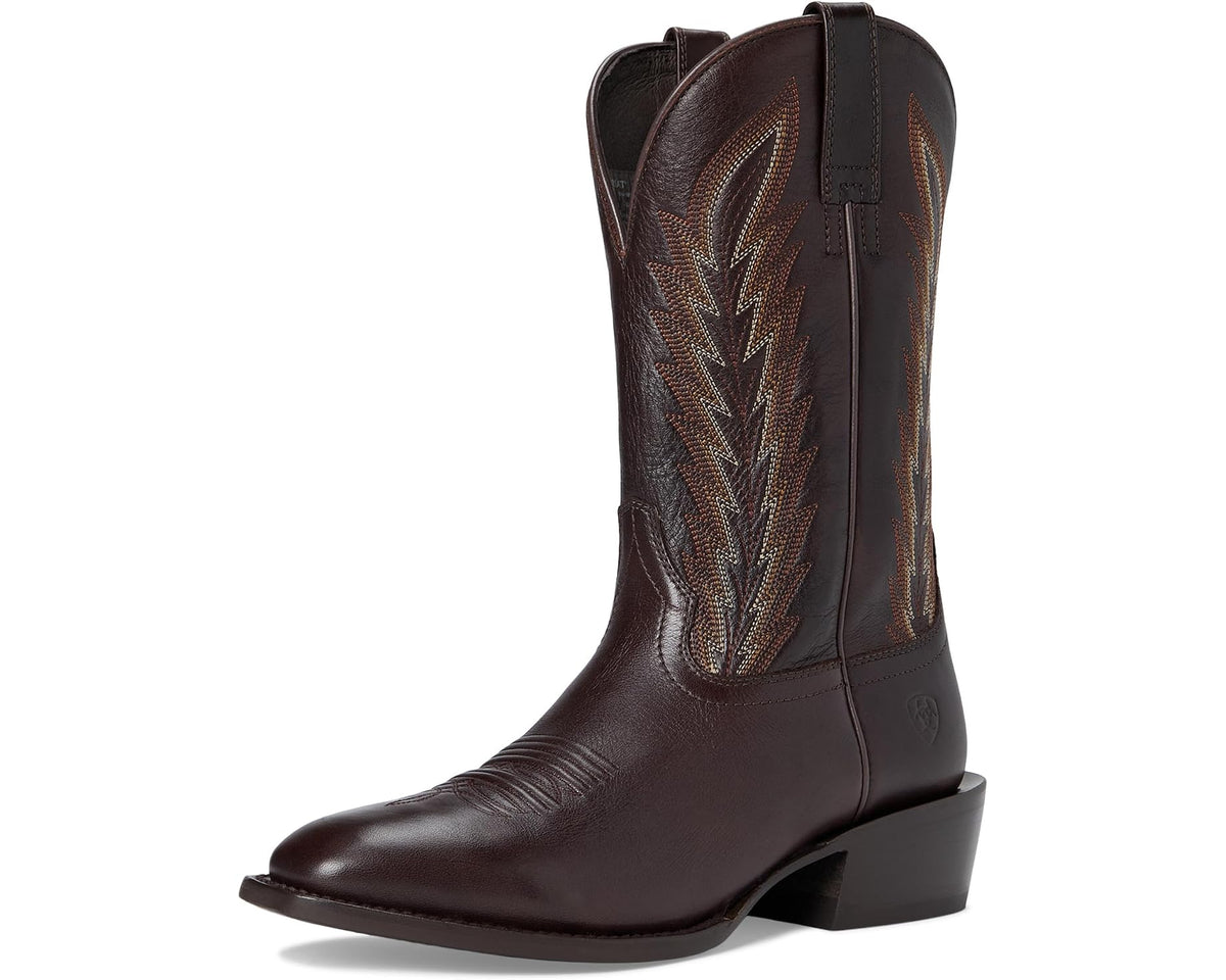 Men's Ariat Willie Western Boots Bittersweet Chocolate