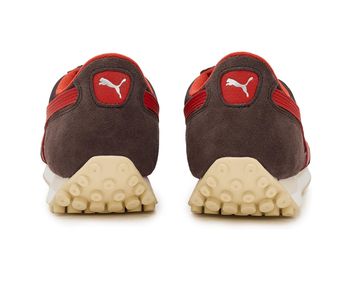 Men's PUMA Easy Rider Vintage Shoes Chocolate Brown/Candy Apple