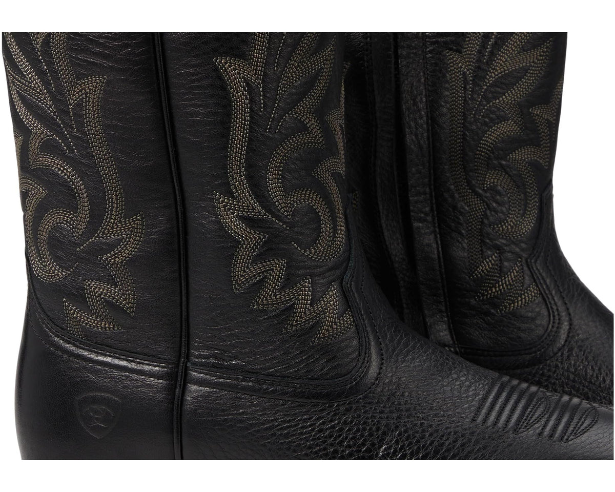 Men's Ariat Slim Zip Ultra Black Deertan