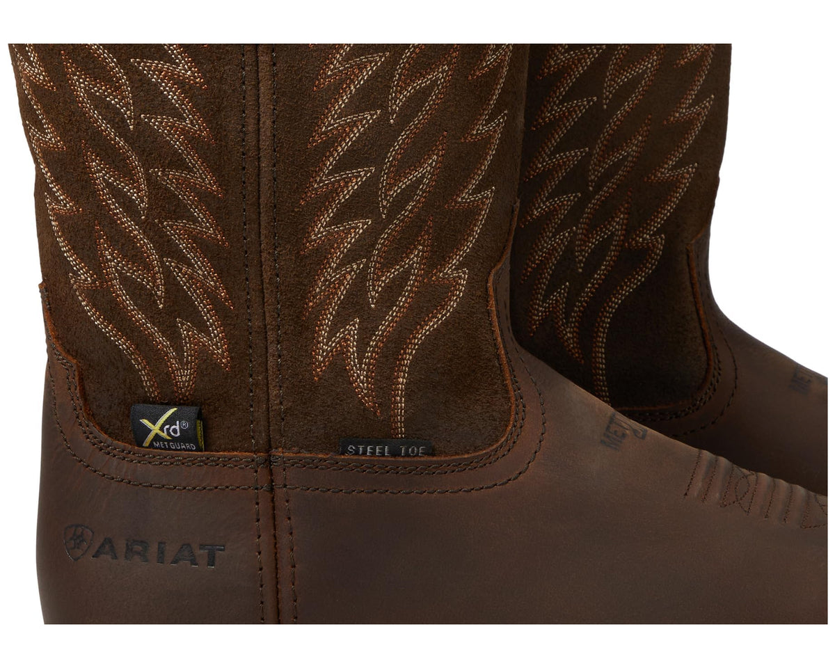 Men's Ariat Groundbreaker WST Metguard ST Brown