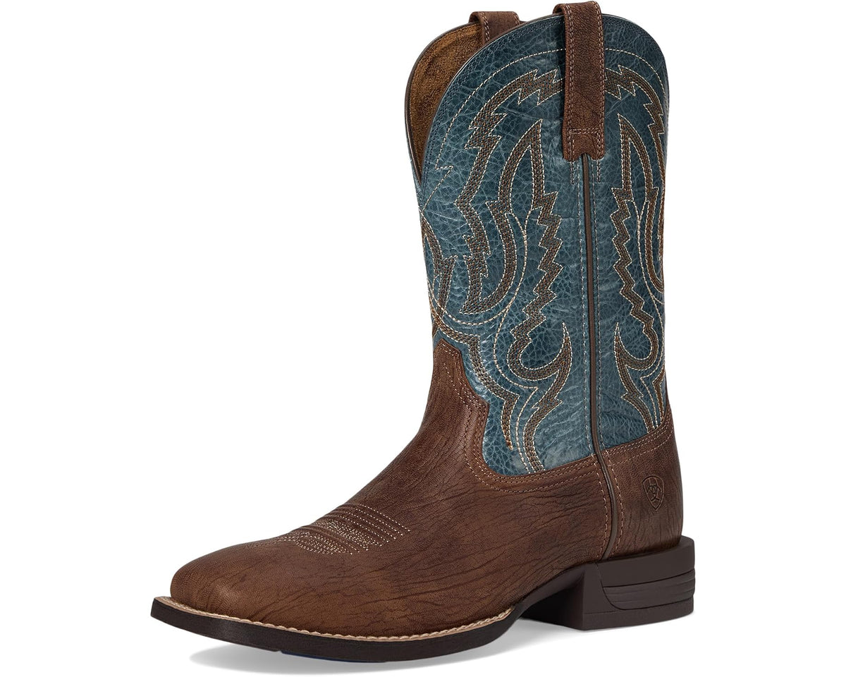 Men's Ariat Steadfast Cowboy Boot Dusk Brown