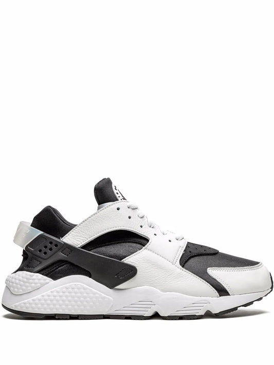 Nike Air Huarache sneakers, black and white with chunky white sole